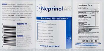 Arthur Andrew Medical Neprinol AFD - 