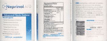 Arthur Andrew Medical Neprinol AFD Advanced Fibrin Defense - supplement