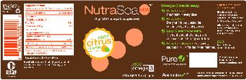 Ascenta NutraSea DHA Juicy Citrus Flavor - high dha omega3 supplement