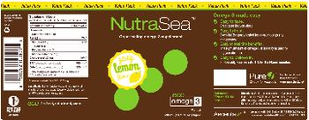 Ascenta NutraSea Eco Omega 3 Zesty Lemon Flavor - great tasting omega3 supplement