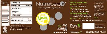 Ascenta NutraSea hp Zesty Lemon Flavor - extrastrength epa omega3 supplement
