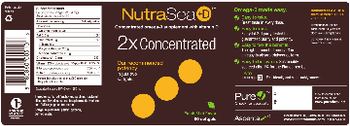 Ascenta NutraSea+D 2x Concentrated Fresh Mint Flavor - concentrated omega3 supplement with vitamin d