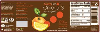 Ascenta NutraSeaDHA Omega-3 Juicy Citrus Flavor - squid oil supplement
