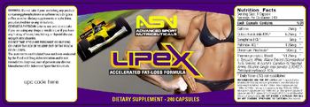 ASN Advanced Sport Nutriceuticals Lipex - supplement