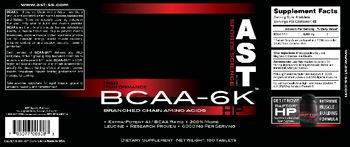 AST Sports Science BCAA-6K HP - supplement