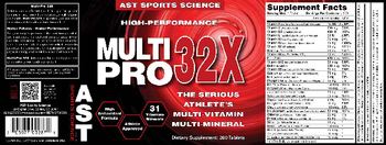 AST Sports Science Multi Pro 32X - supplement