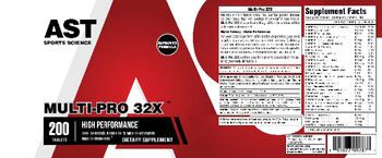 AST Sports Science Multi-Pro 32X - supplement
