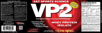 AST Sports Science VP2 Citrus Splash - supplement