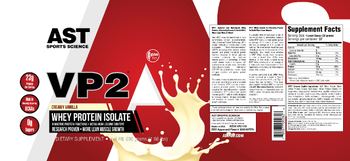 AST Sports Science VP2 Creamy Vanilla - supplement