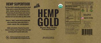 ATH Hemp Gold Cocoa Flavor - whole food supplement