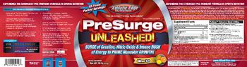 Athletic Edge Nutrition PreSurge Unleashed! Citrus Ice - supplement