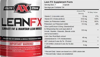 Athletic Xtreme Lean FX - supplement
