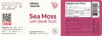 Atlantic Naturals Sea Moss with Beet Root - supplement
