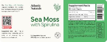 Atlantic Naturals Sea Moss with Spirulina - supplement