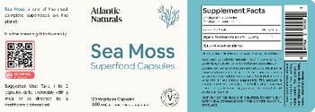 Atlantic Naturals Sea Moss - supplement