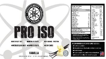 ATS Labs Pro ISO Vanilla - supplement