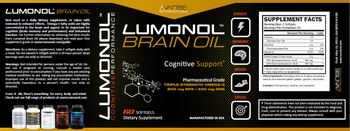 Avanse Nutraceuticals Lumonol Brain Oil - supplement