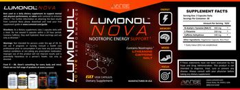 Avanse Nutraceuticals Lumonol Nova - supplement