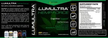 Avanse Nutraceuticals LumUltra Hemp Force - supplement