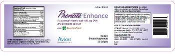 Avion Pharmaceuticals Prenate Enhance - supplement
