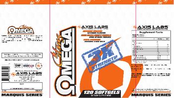 Axis Labs Citrus Omega - supplement