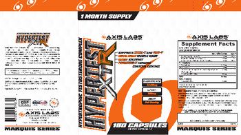 Axis Labs Hypertest XTR - supplement