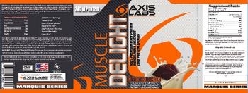 Axis Labs Muscle Delight Chocolate Cake - supplement