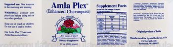 Ayush Herbs Amla Plex - supplement