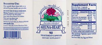 Ayush Herbs Arjuna-Heart - supplement
