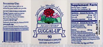 Ayush Herbs Guggal-Lip - supplement