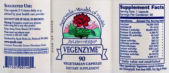 Ayush Herbs Vegenzyme - supplement