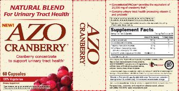 AZO Cranbery - supplement