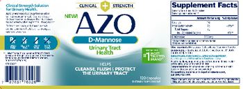 AZO D-Mannose - supplement