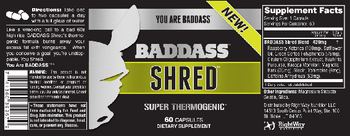 Baddass Shred - supplement