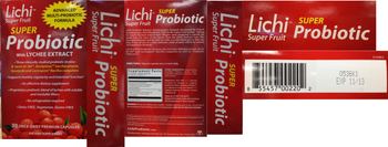 Bainbridge And Knight Lichi Super Fruit Super Probiotic With Lychee Extract - supplement