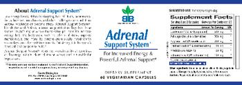 Bairn Biologics Adrenal Support System - supplement