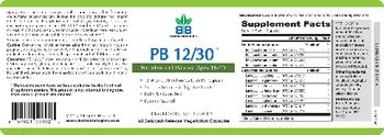 Bairn Biologics PB 12/30 - probiotic supplement