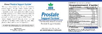 Bairn Biologics Prostate Support System - supplement