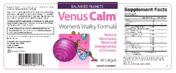 Balanced Planets Venus Calm Women's Vitality Formula - supplement
