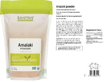 Banyan Botanicals Amalaki powder - supplement