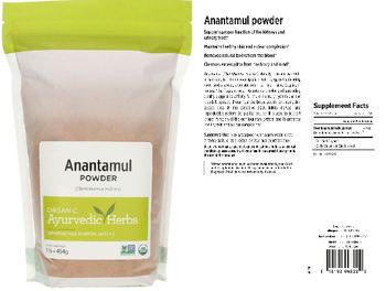 Banyan Botanicals Anantamul Powder - supplement