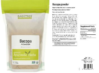 Banyan Botanicals Bacopa Powder - supplement