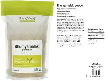 Banyan Botanicals Bhumyamalaki Powder - supplement