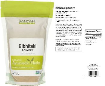 Banyan Botanicals Bibhitaki Powder - supplement