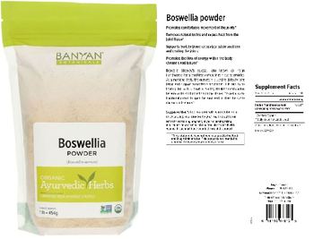 Banyan Botanicals Boswellia Powder - supplement