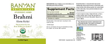 Banyan Botanicals Brahmi - supplement