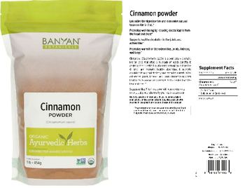 Banyan Botanicals Cinnamon Powder - supplement