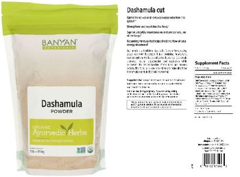 Banyan Botanicals Dashamula Powder - supplement