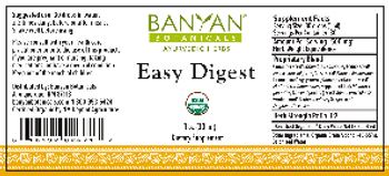 Banyan Botanicals Easy Digest - supplement