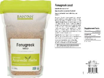 Banyan Botanicals Fenugreek Seed - supplement